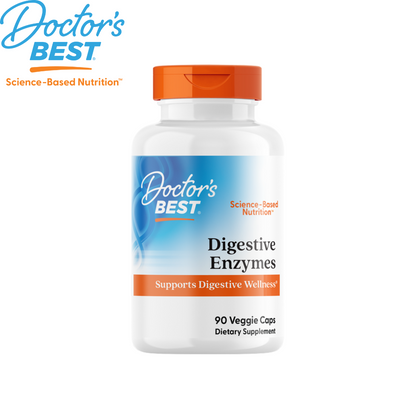 Doctor's Best Digestive Enzymes, 90 vcaps