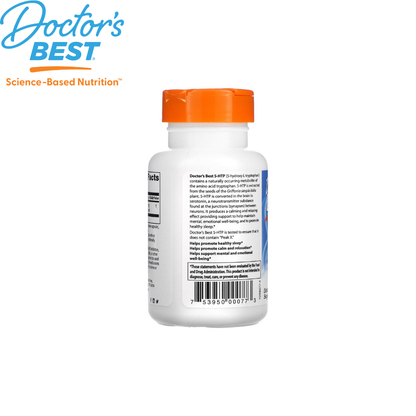 Doctor's Best 5-HTP 100 mg, 60 vcaps