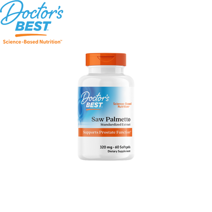 Doctor's Best Best Saw Palmetto, 320mg, 60 sgls