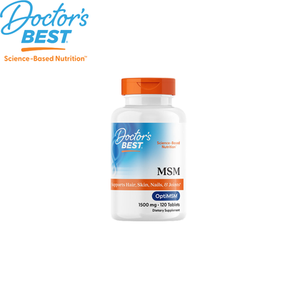 Doctor's Best Best MSM 1500 (1500 mg), 120 Tablets