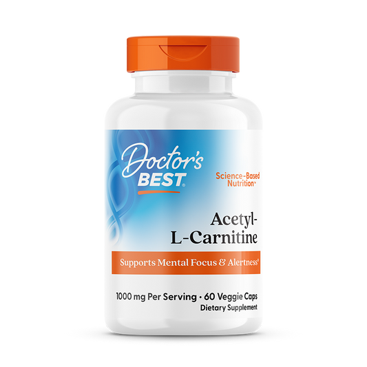 Doctor's Best Acetyl-L-Carnitine, 60 caps.