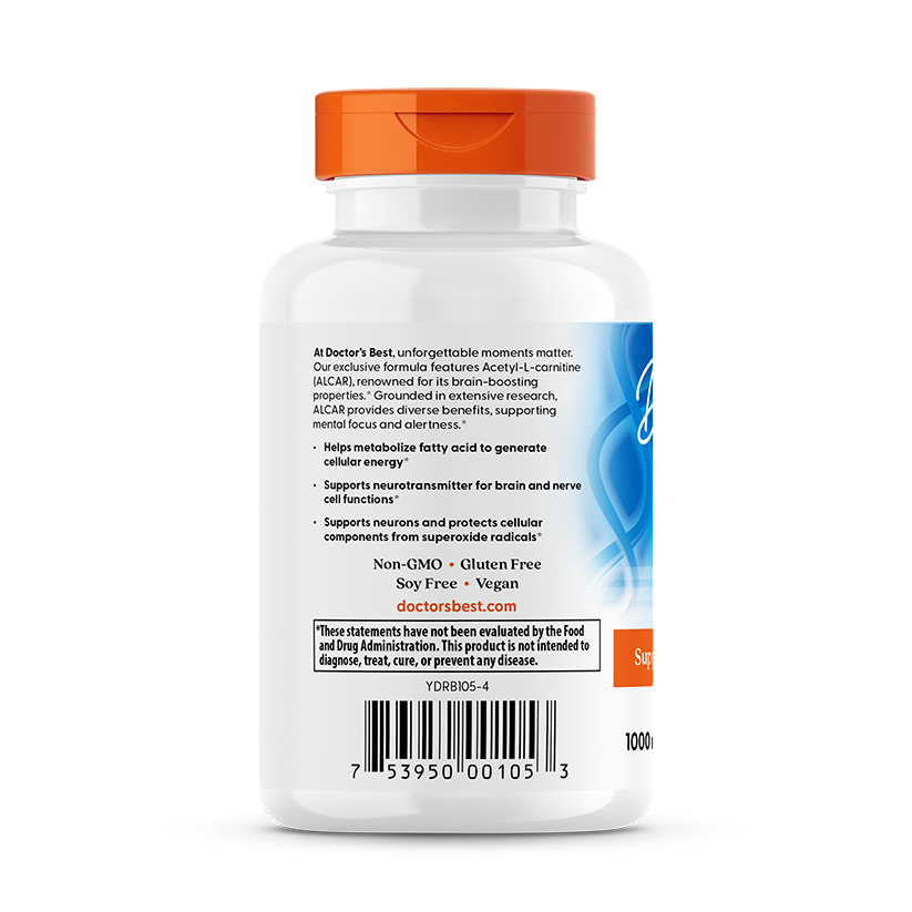 Doctor's Best Acetyl-L-Carnitine, 60 caps.