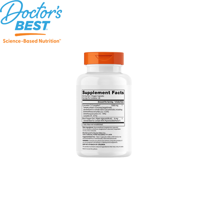Doctor's Best Curcumin High Absorption 500 mg, 120 caps