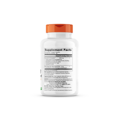 Doctor's Best Curcumin High Absorption 500 mg, 120 caps【25% OFF Auto Discount】