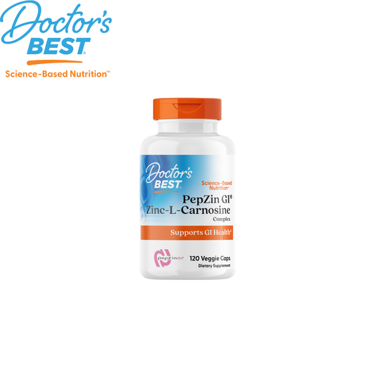 Doctor's Best Zinc Carnosine Complex with PepZin GI, 120 vcaps