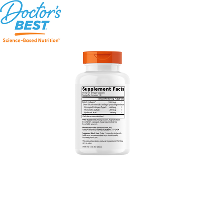 Doctor's Best Hyaluronic Acid with Chondroitin Sulfate, 60 caps