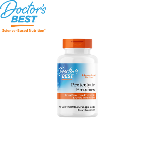 Doctor's Best Proteolytic Enzymes, 90 vcaps