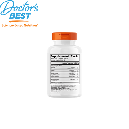 Doctor's Best Proteolytic Enzymes, 90 vcaps