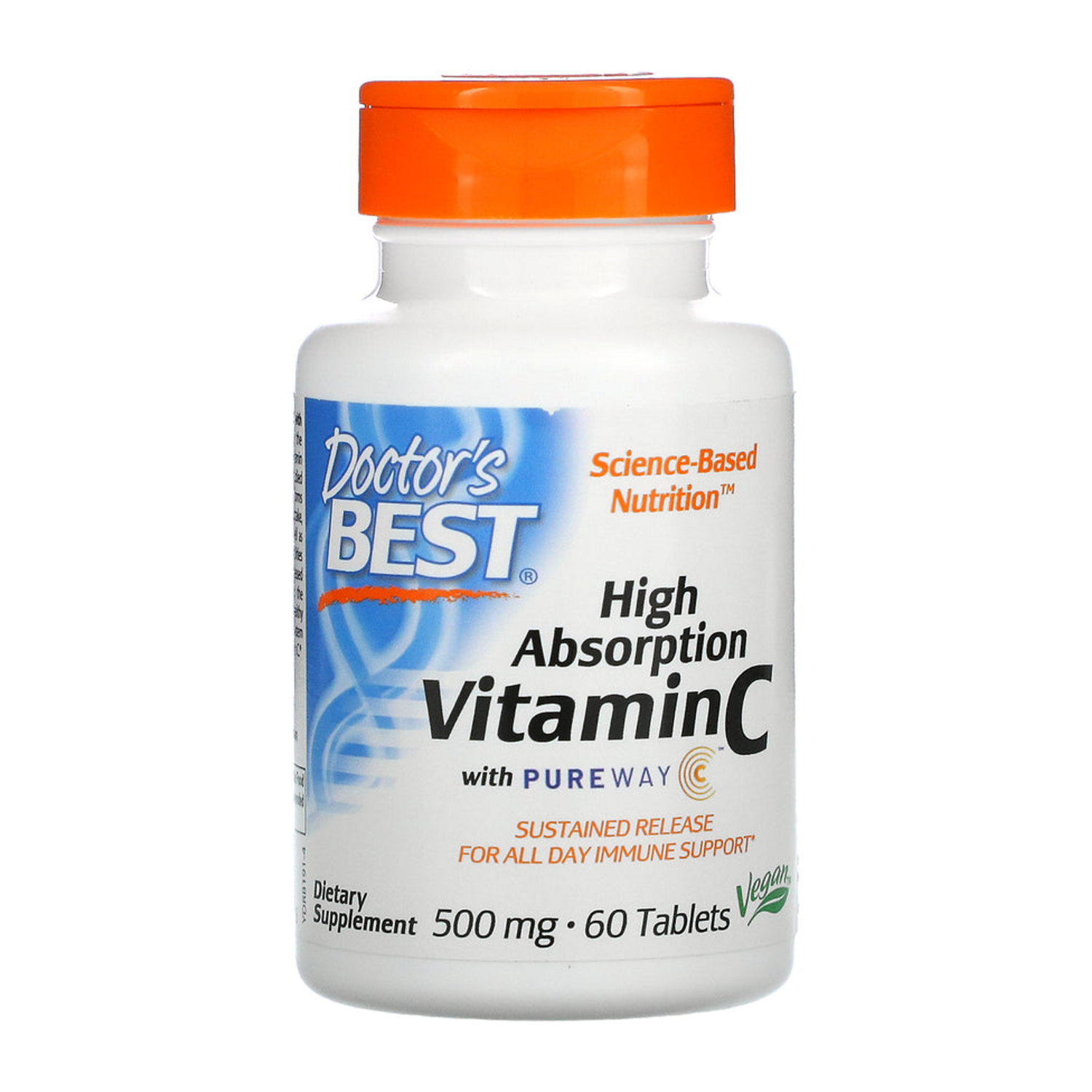 Doctor's Best 12-Hour Vitamin C with PureWay-C, 60 tabs [Exp: 31/08/2023]
