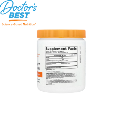 Doctor's Best Best Collagen Types 1 & 3 Powder, 200g