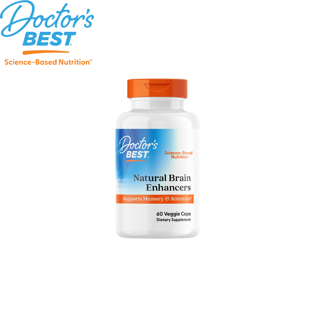 Doctor's Best Natural Brain Support, 60 vcaps