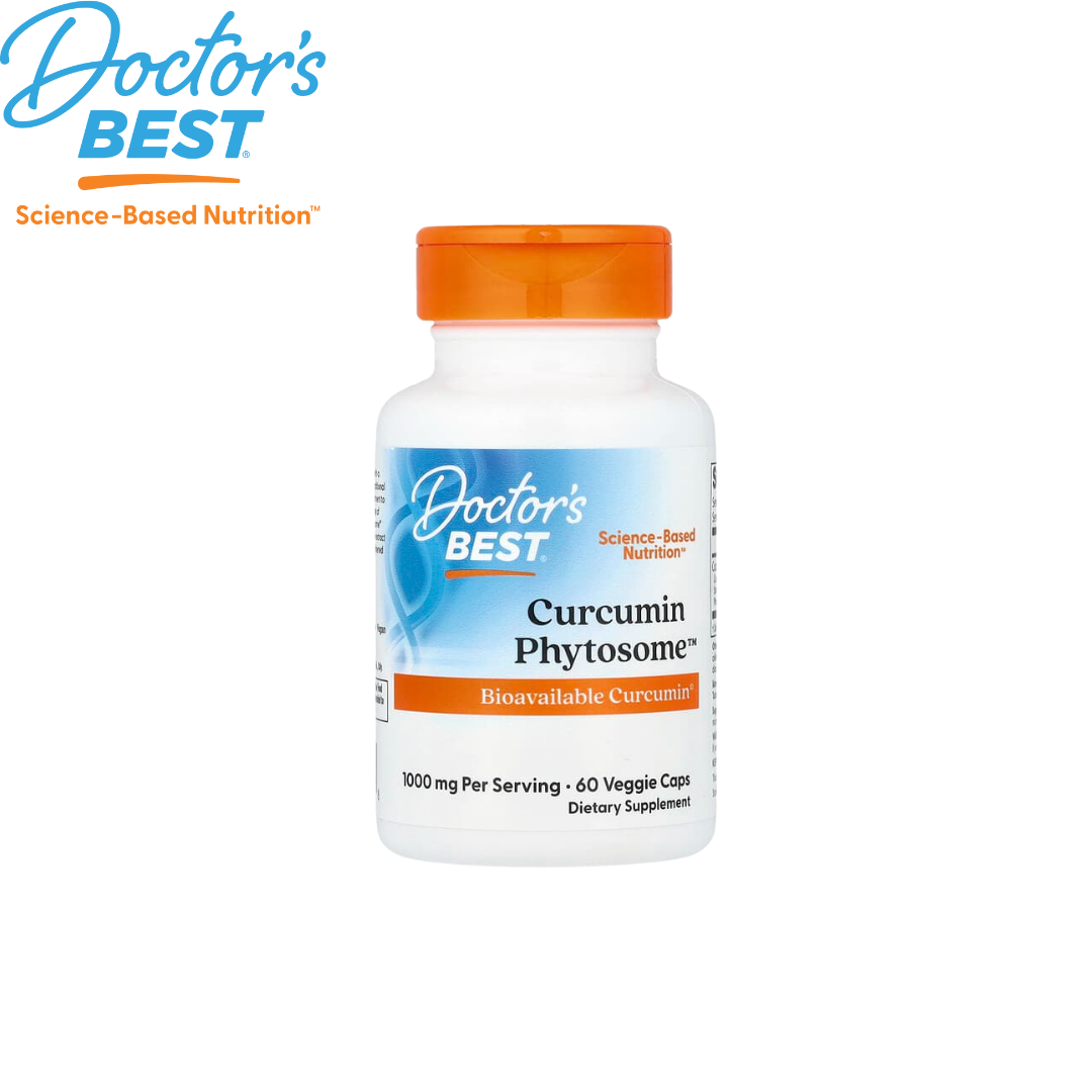 Doctor's Best Curcumin Phytosome with Meriva 500mg, 60 vcaps