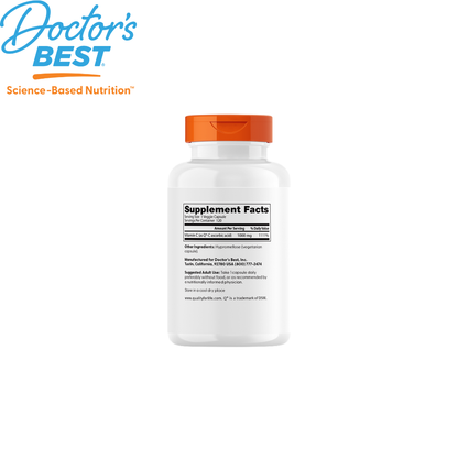 Doctor's Best Vitamin C featuring Quali-C 1000mg, 120 vcaps