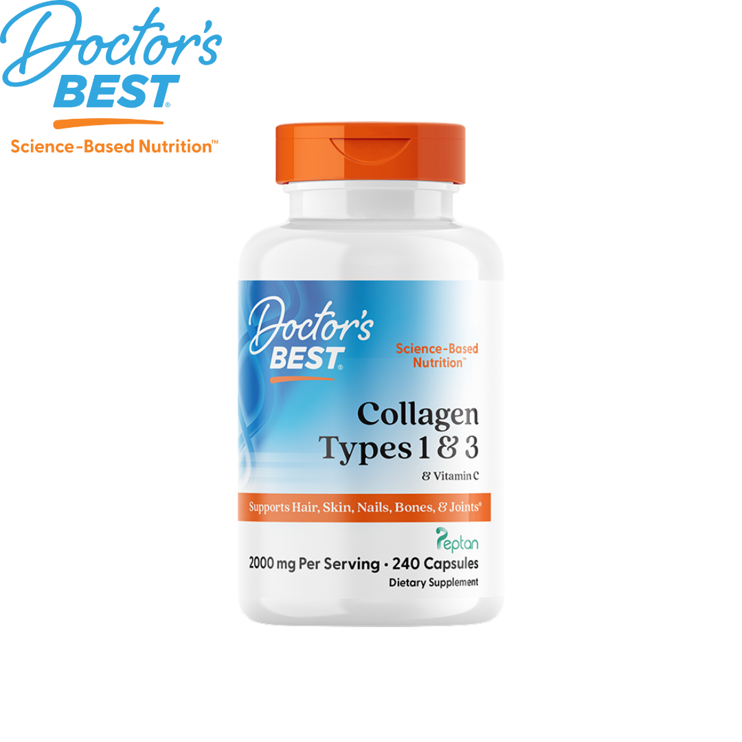 Doctor's Best Best Collagen Types 1 & 3 500mg, 240 caps