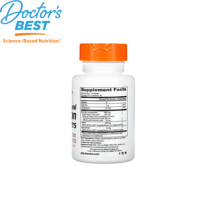 Doctor's Best Natural Vision Enhancers, 60 sgls