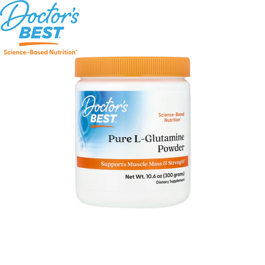 Doctor's Best L-Glutamine Powder, 300 g.