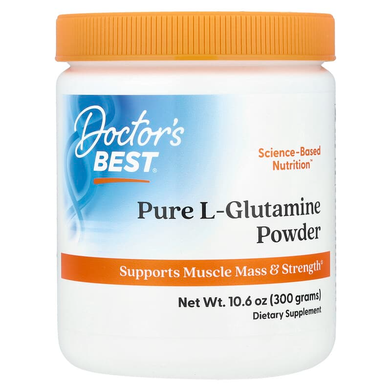 Doctor's Best L-Glutamine Powder, 300 g.