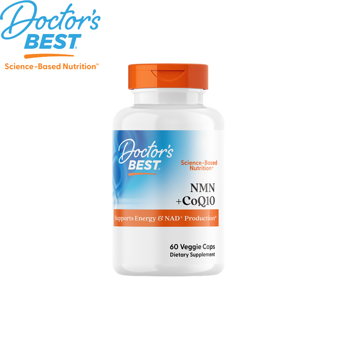 [PREORDER] Doctor's Best NMN + COQ10, 60 vcaps.