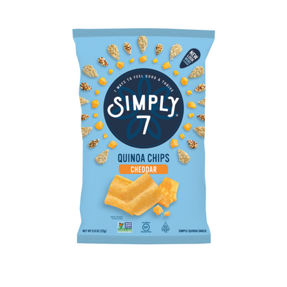 Simply 7 Quinoa Chips - Cheddar, 23g