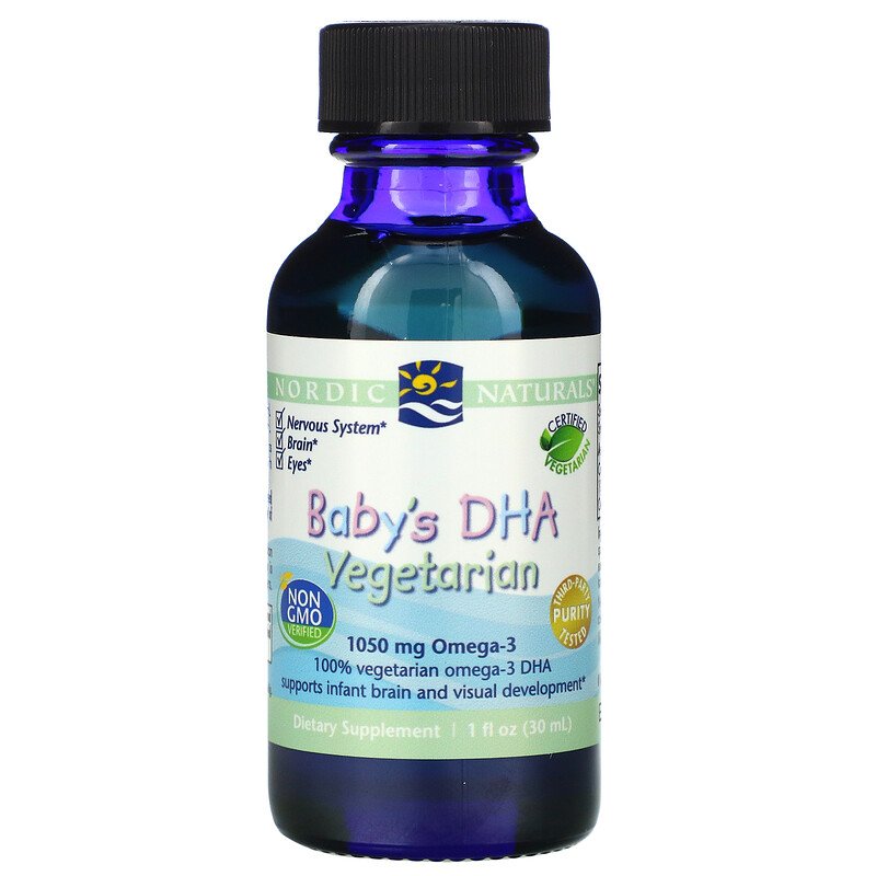 Nordic Naturals Baby's DHA Vegetarian - Unflavored, 30 ml.
