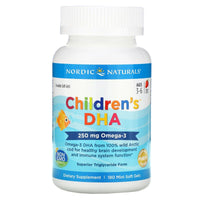 Nordic Naturals Children's DHA 250 mg - Strawberry, 180 sgls.