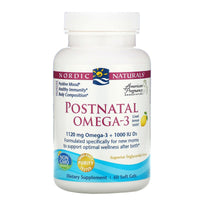 Nordic Naturals Postnatal Omega-3 - Lemon, 60 sgls.