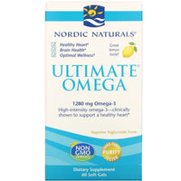 Nordic Naturals Ultimate Omega 1000 mg - Lemon, 60 sgls.