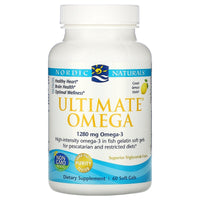 Nordic Naturals Ultimate Omega 1000 mg Fish Gelatin - Lemon, 60 sgls.