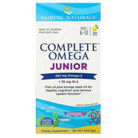Nordic Naturals Complete Omega Junior 500 mg - Lemon, 180 sgls.