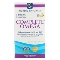 Nordic Naturals Complete Omega 1000 mg - Lemon, 180 sgls.