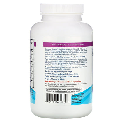Nordic Naturals Complete Omega 1000 mg - Lemon, 180 sgls.