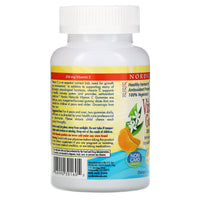 Nordic Naturals Vitamin C Gummies 250 mg - Tart Tangerine, 60 gums.
