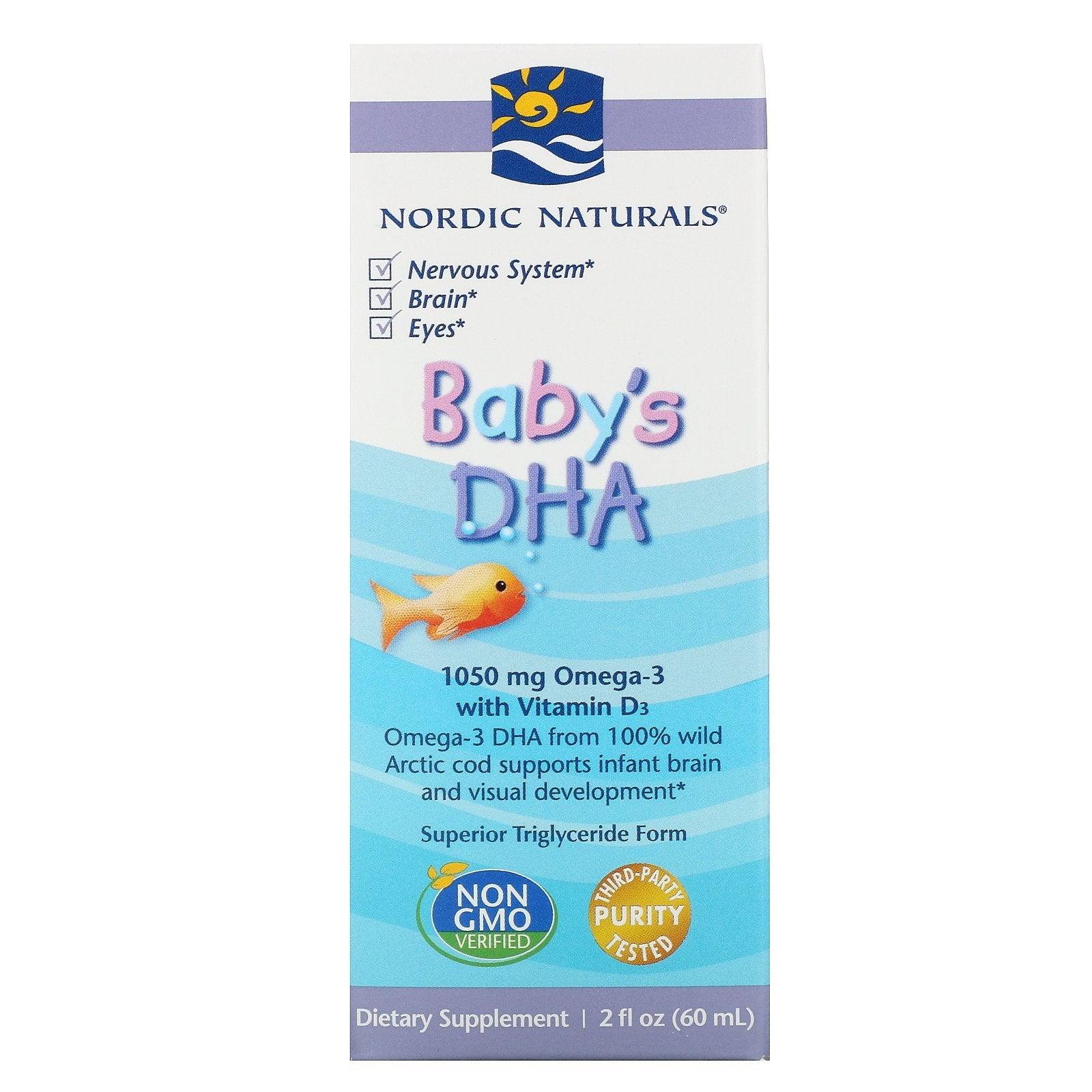 Nordic Naturals Baby's DHA, 60 ml.