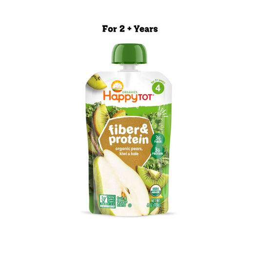 Happy Family Happy Tot Fiber & Protein - Pear Kiwi Kale, 113 g.