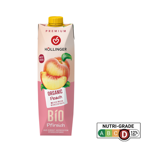 Hollinger Organic Peach, 1000ml