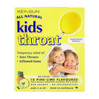 Key Sun Kids Throat - Pinelime, 10 lozs.