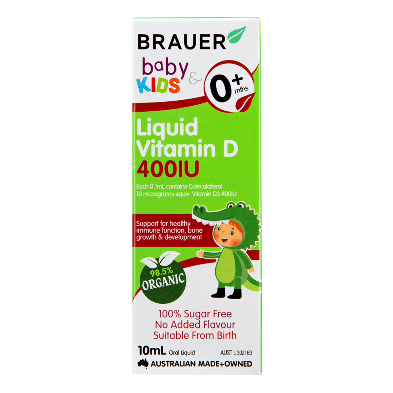 Brauer Baby & Kids Liquid Vitamin D 400IU