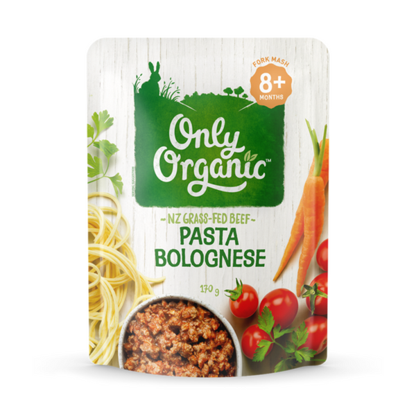 Only Organic Pasta Bolognese (8 mths+), 170 g.