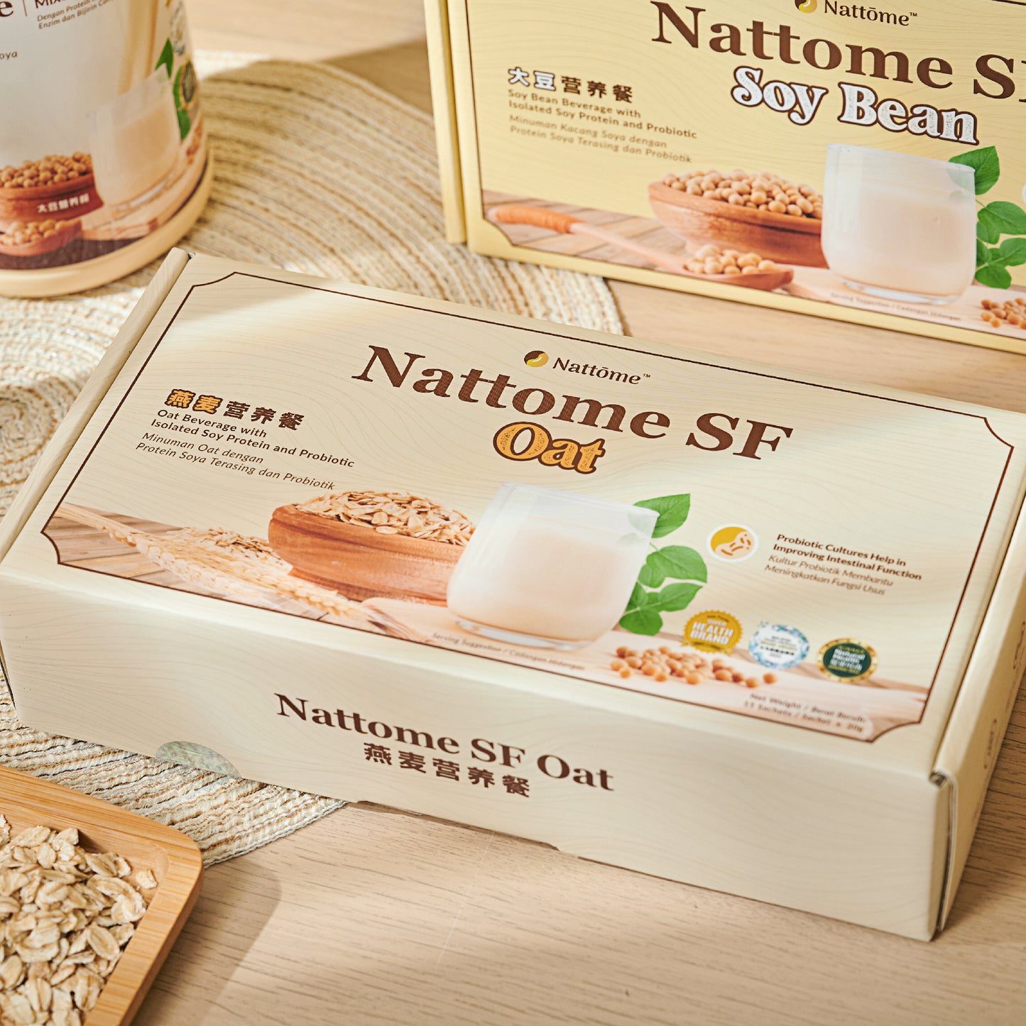 Nattome Stomach Food - Oat, 15s x 20g.