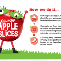 Kiwigarden Crunchy Apple Slices, 9g