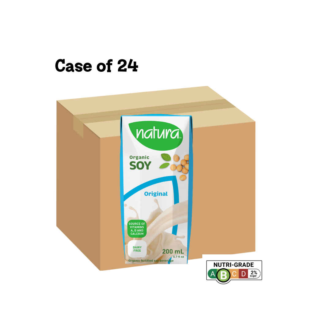 [Case of 24] Natur-a Enriched Soy Beverage - Original (Organic), 200 ml.