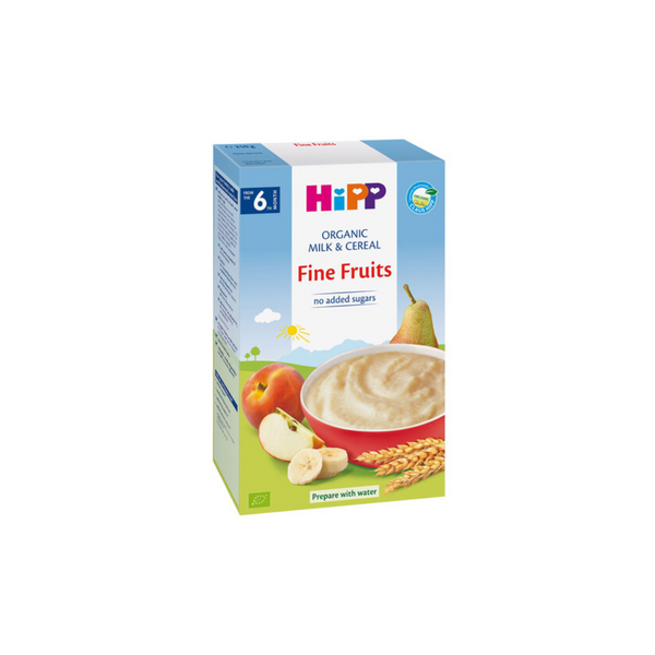 HIPP Organic Milk Pap Fine Fruits, 250g