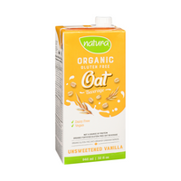Natur-a Oat Beverage  - Vanilla Unsweetened (Organic), 946 ml. [Exp: 17/06/2023]