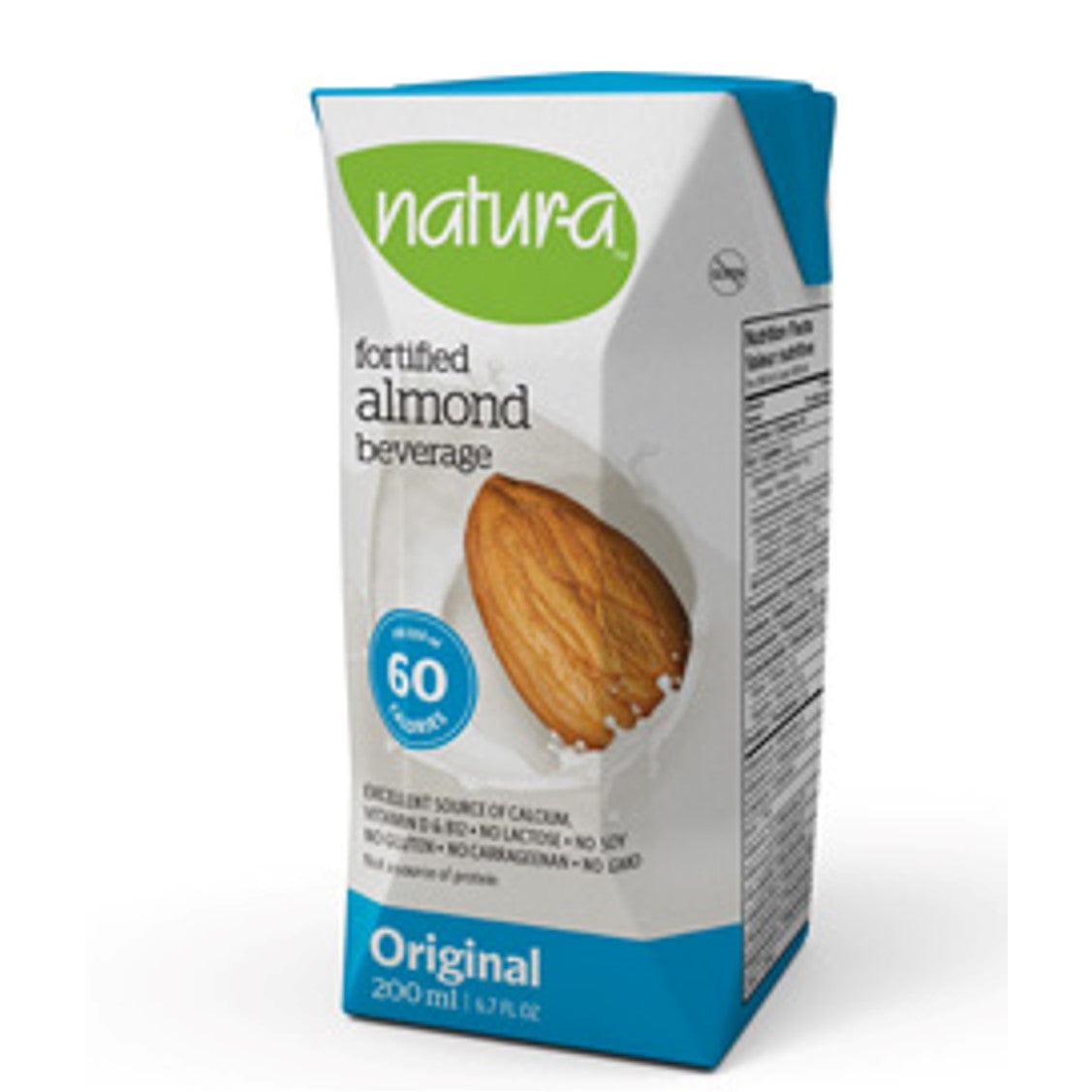Natur-a Enriched Almond Beverage - Original, 200 ml.-NaturesWisdom