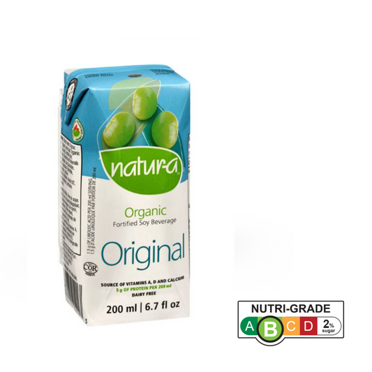 Natur-a Enriched Soy Beverage - Original (Organic), 200 ml. - Triple pack