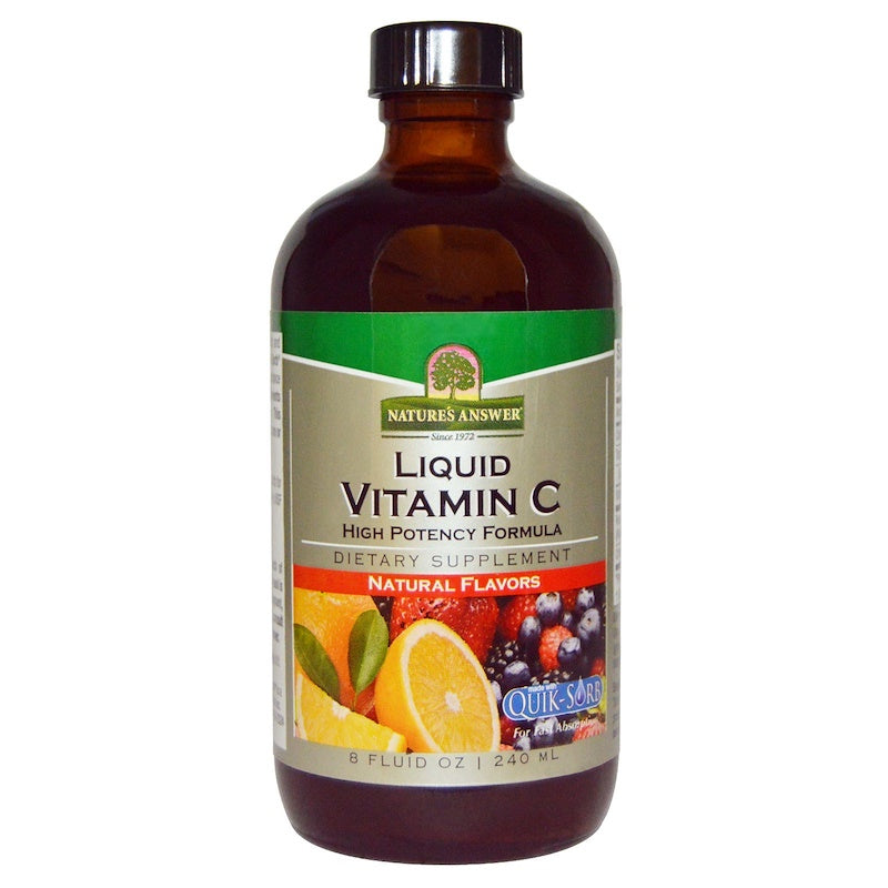 Nature's Answer Platinum Liquid Vitamin C, 240 ml.-NaturesWisdom