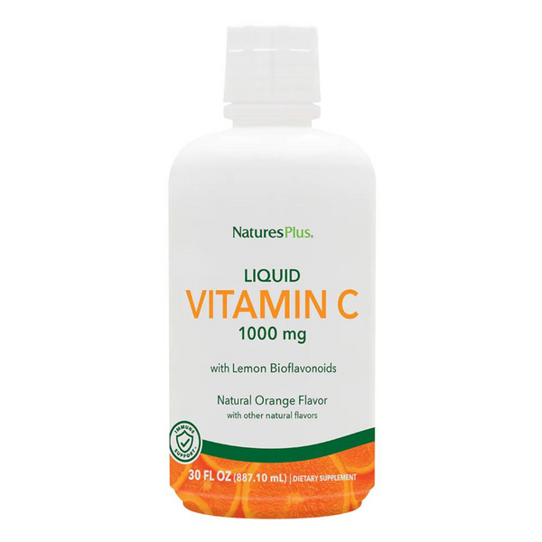 Natures Plus Vitamin C Liquid - Orange, 887.10 ml