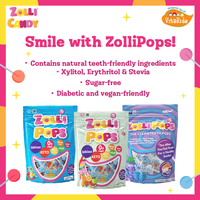 Zollipops Tropical Assorted Fruit, 147g