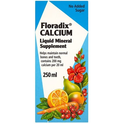 Salus Haus Floradix Liquid Calcium Supplement, 250 ml-NaturesWisdom