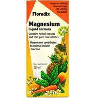 Salus Haus Floradix Liquid Magnesium, 250 ml-NaturesWisdom